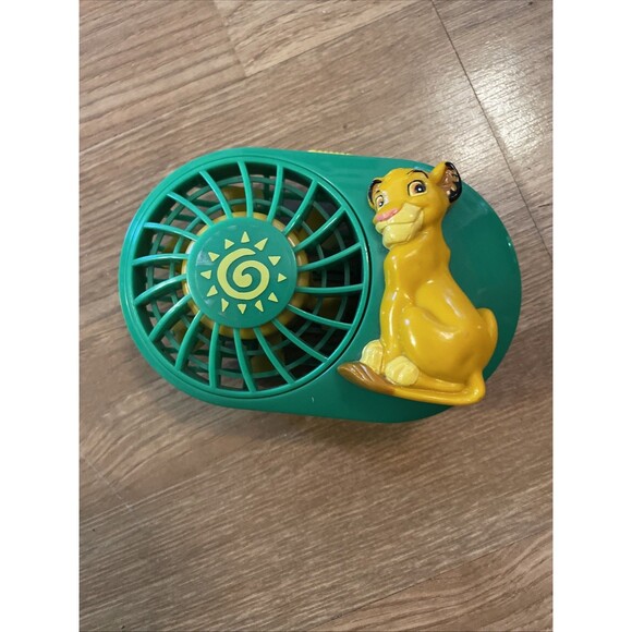 Janex Other - Vintage The Lion King SiMBA Battery Powered Mini Fun Fan by Janex